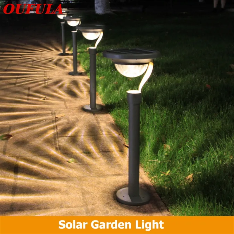 

OUFULA New Product Solar Lawn Light Outdoor Waterproof Home Garden Villa Garden LED Landscape Lamp