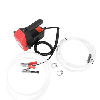 

Mini Oil Pump 12V Electric Engine Oil Self-Priming Pump Hydraulic Oil Gear Pump Oil Fluid Oil Sump Extractor