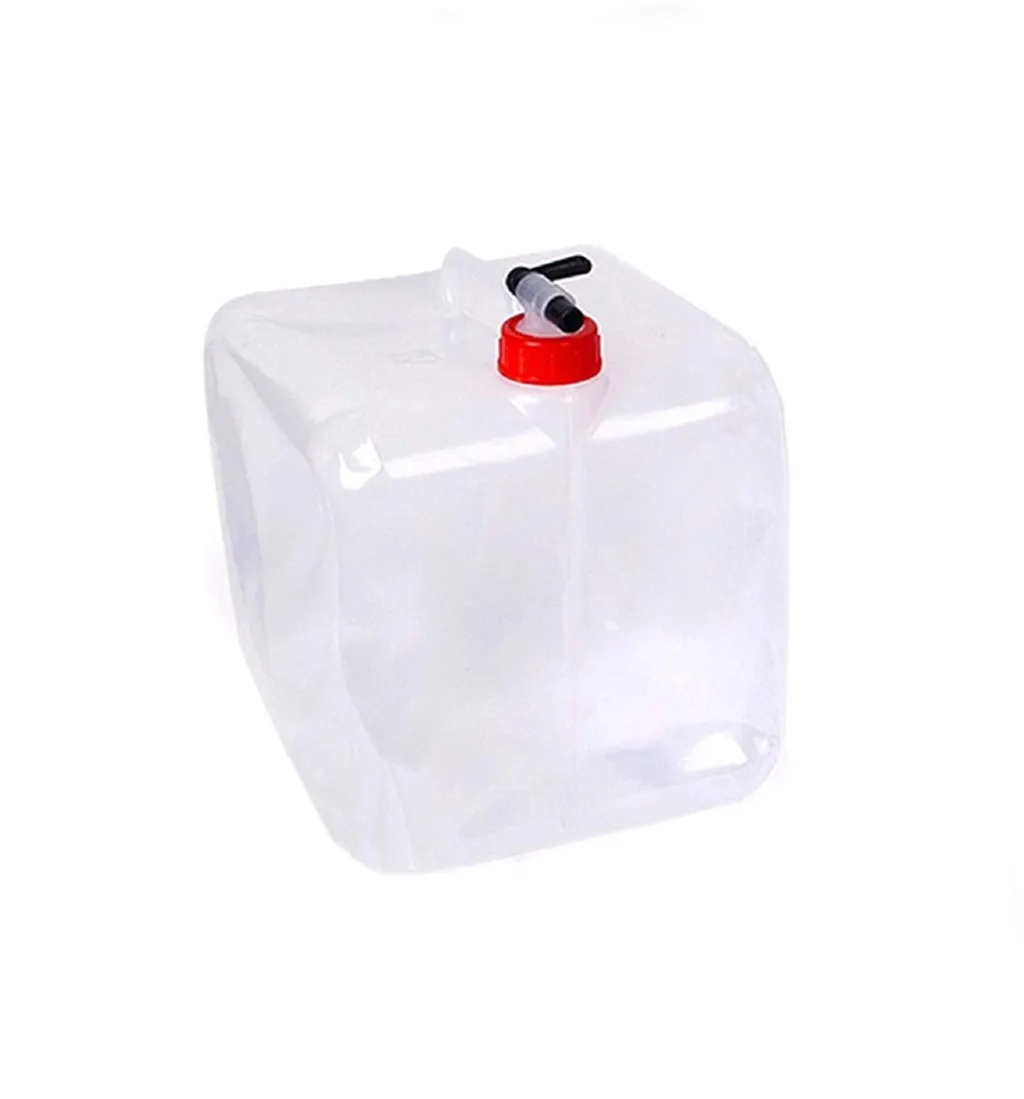 10L Large Foldable Water Bag Camping Gear PVC Outdoor Picnic Collapsible Drinking Water Bag Car Container Water Carrier new#YL5