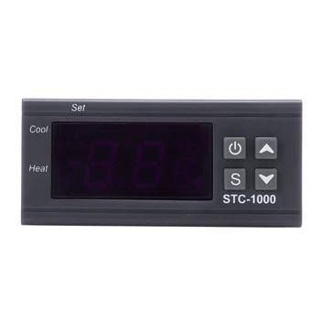 

LBER 220V Digital STC-1000 Temperature Controller Thermostat Regulator+Sensor Probe