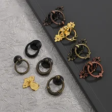 

Antique Single Hole Handle Zinc Alloy Home Improvement Hardware Accessories Furniture Surface-mounted Drawer Cabinet Handle