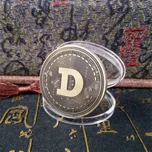 

NEW Doge Coin Chip Circuit Coin Commemorative Coin Digital Virtual Coin Collection Gift