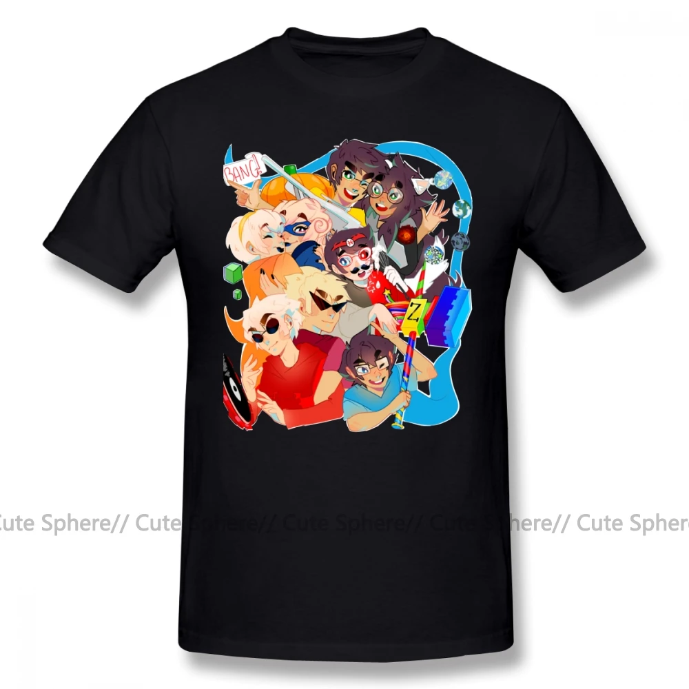 Футболка Homestuck pumpped Up, Детская футболка, забавная хлопковая футболка, Мужская классическая футболка с коротким рукавом и принтом XXX - Цвет: Black