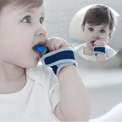 Детские Силиконовые молярные рукав для пальца в форме большого пальца Прорезыватель для зубов Игрушка-прорезыватель для зубов облегчение