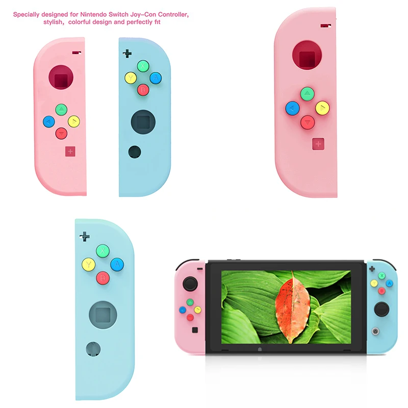 Original Design für Nintend Schalter NS Freude Con Ersatz Gehäuse Shell Abdeckung für NX JoyCons Controller Fall Original Design für Nintend Schalter NS Freude Con Ersatz Gehäuse Shell Abdeckung für NX JoyCons Controller Fall