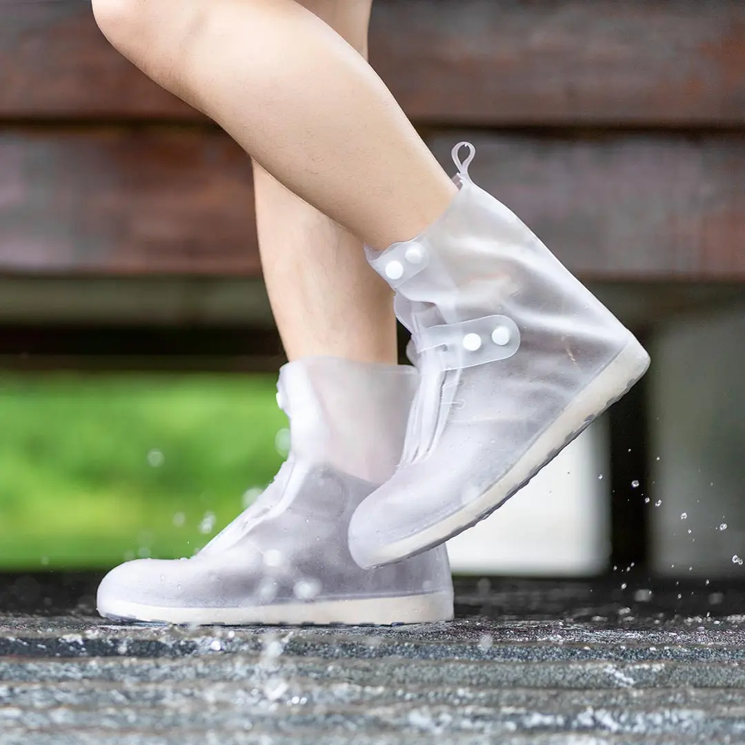 

Xiaomi Zaofeng Waterproof Shoe Cover Durable Non Slip Washable Shoe Cover Silicone Rain Boots Reusable Hiking Outdoor Protector