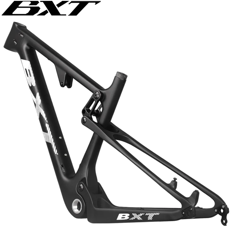 BXT 29er Carbon MTB Frame Full Suspension Bike MTB Frame Max Tire Size 2.3&rdquo;/2.35&rdquo; Boost Carbon Suspension Bike Parts bicycle parts bicycle frame