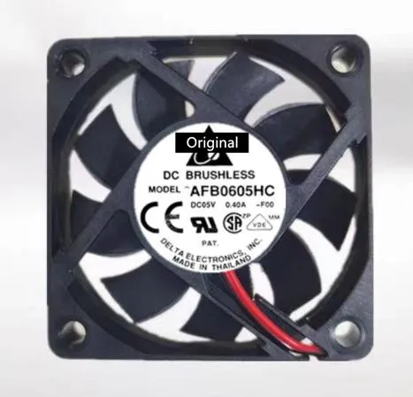 Оригинальный 100% рабочий AFB0605HC 6 см 60 мм 60*60*15 охлаждающий вентилятор 6015 5 в а осевой