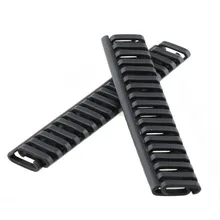 4 шт. легкие черные защелкивающиеся накладки на лестничные рельсы для крышек протекторы прокладки другие дополнительные рельсовые крепления