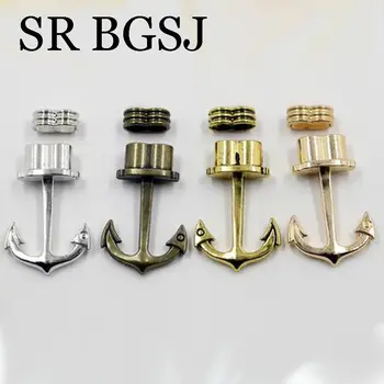 

Free Shipping 5Sets Jewelry Making Accessories DIY Anchor Hook Leather Connector Findings Clasp