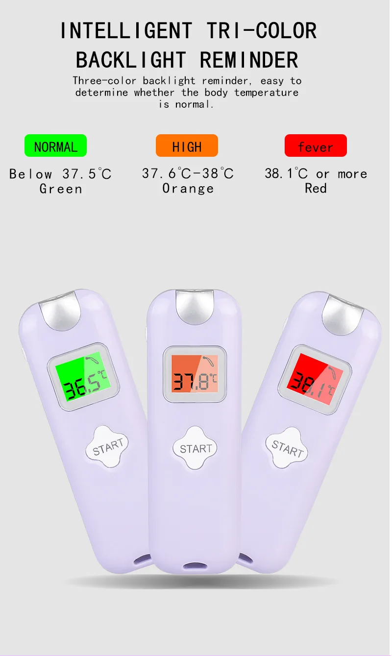 Небольшой цифровой термометр ИК инфракрасный термометр бесконтактный лоб температура поверхности тела инструменты Детский термометр