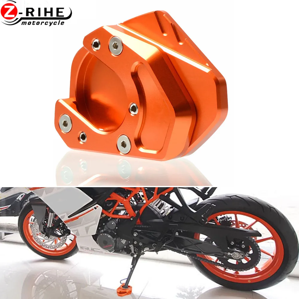 CNC алюминиевые аксессуары для мотоциклов Sidestand Kickstand подставка для ног боковая подставка для KTM 990 Adventure R 2010 AU, GB