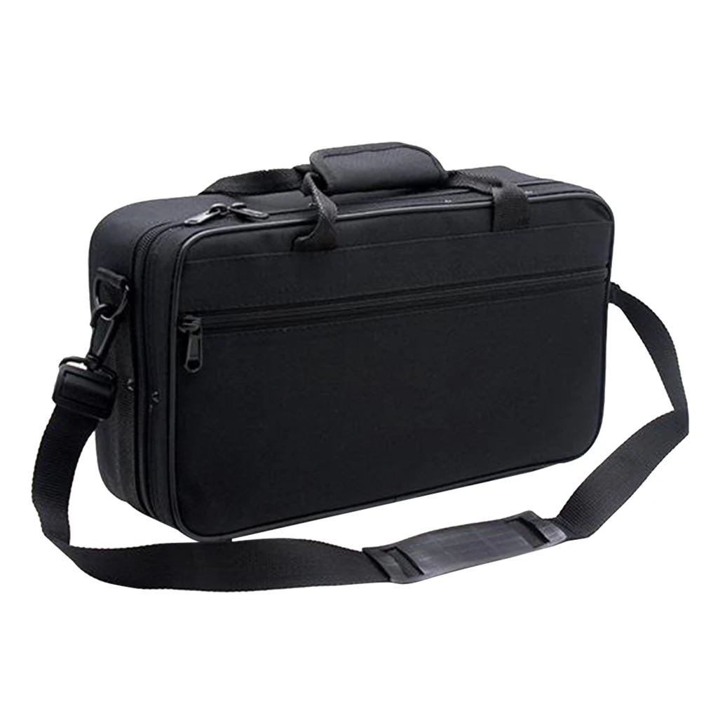 Oxford Cloth Clarinet Carrying Case Gig Bag Waterproof Storage Bag Protective Soft Woodwind Bag Accessories