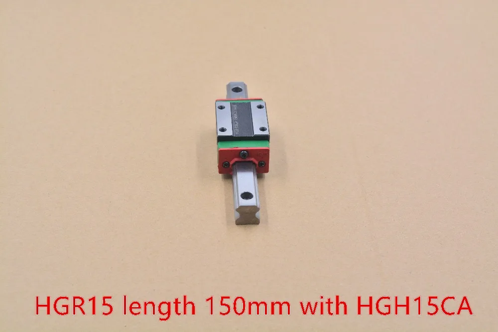HG линейная направляющая HGR15 Ширина 15 мм длина 150 с HGH15CA скользящая для ЧПУ xyz ось 1