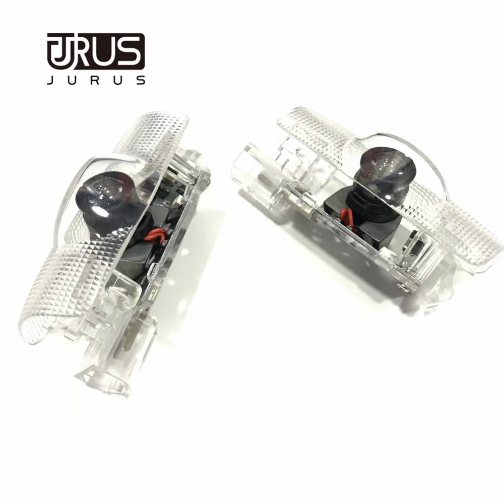 Лазерный проектор JURUS 2 шт. светодиодный светильник с логотипом автомобильной