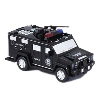 

Digital Piggy Bank Kids Toy Money Box Saving Deposit Boxes Electronic Tirelire Enfant Children Cash Car Coin Safe Truck Black
