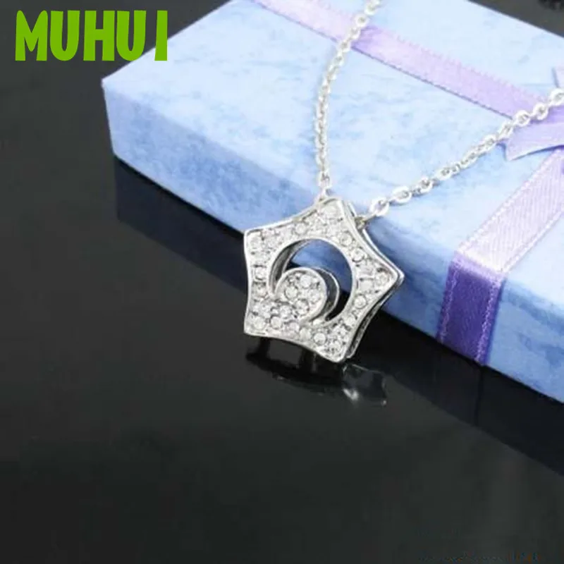 Frete grátis kpop meninos sobre flores colar de cristal estrela pingente gargantilha colares para jóias femininas colares b081