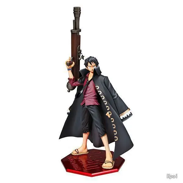 

One Piece/One Piece Strong World Pop Black Cloth Luffy Cannon 10 Anniversary Boxed Garage Kit