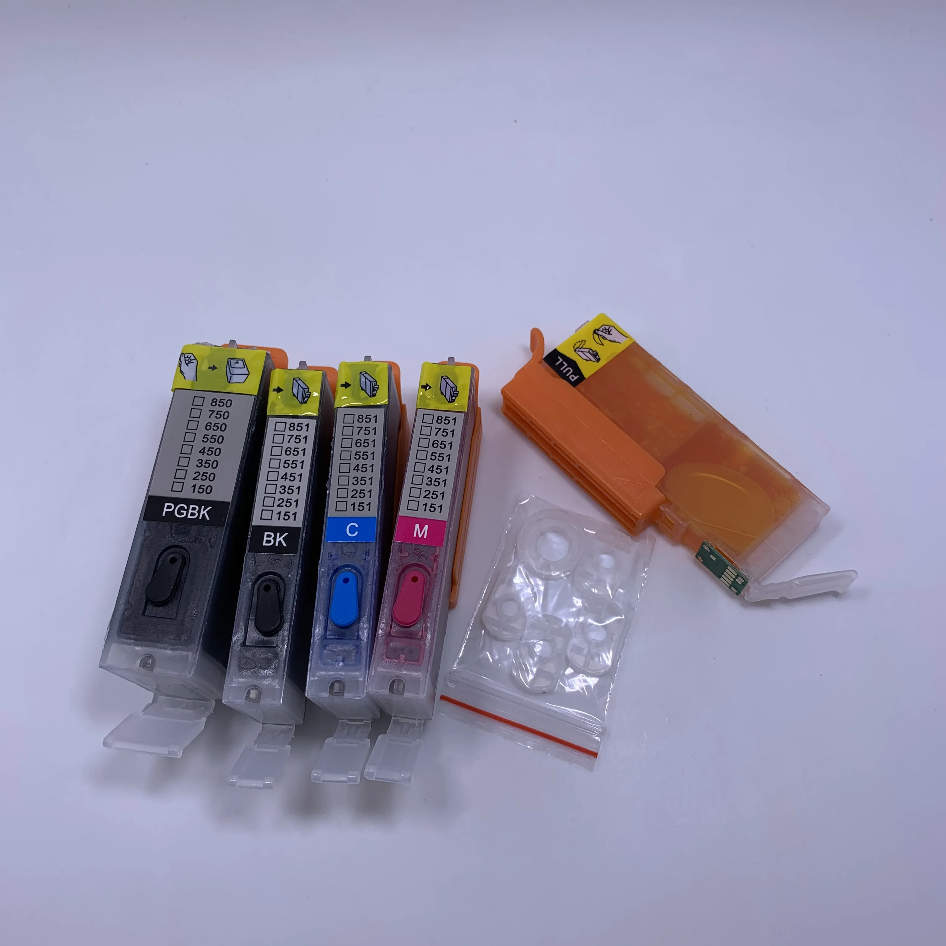 YOTAT Fulll многоразовый картридж для чернил женский Canon PIXMA IP7240 MG5440 MG5540 MG6440 MG6640 MG5640 MX924