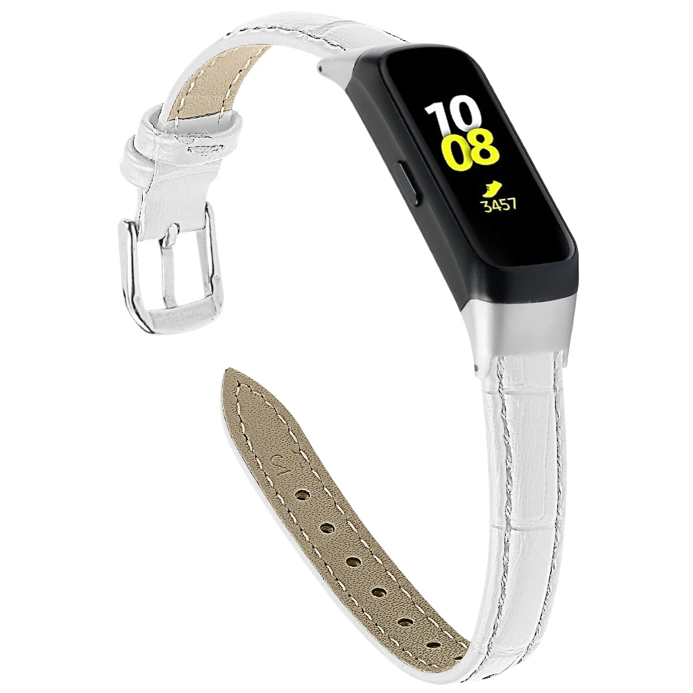 Кожаный ремешок для samsung Galaxy Fit SM-R370 ремешки для часов браслет подходит для SM-R370 смарт-ремень для часов