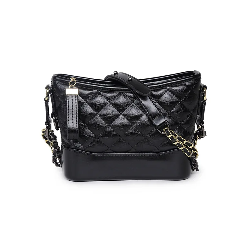 

Graceful Chain Bag 2019 New Style Fashion INS Fashion Bucket Large-Volume Versatile Shoulder Roam Women's