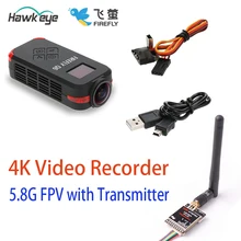 5,8G FPV видеопередатчик с Hawkeye Firefly Q6 4K HD FPV воздушная Видеокамера 120 широкоугольная камера для RC гоночного дрона rc автомобиля