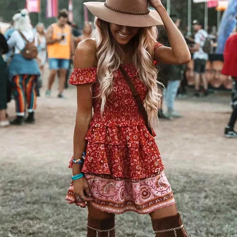 bohemian birthday dress