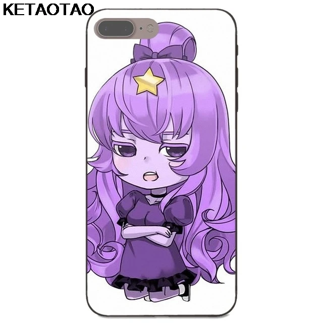 Темно-серый Чехол KETAOTAO Adventure Time для samsung galaxy S4 S5 S6 S7 S8 S9 S10 edge Note из мягкого ТПУ резины и силикона - Цвет: Темно-серый