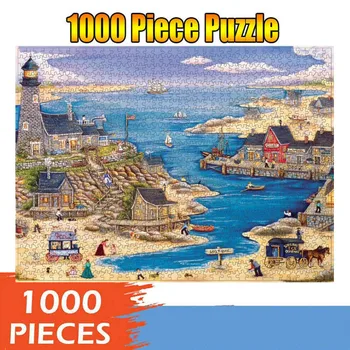 

Puzzles For Adults Newest Puzzle 1000 Piece Large Game Interesting Toys For Children Paper Personalized Gift 2020