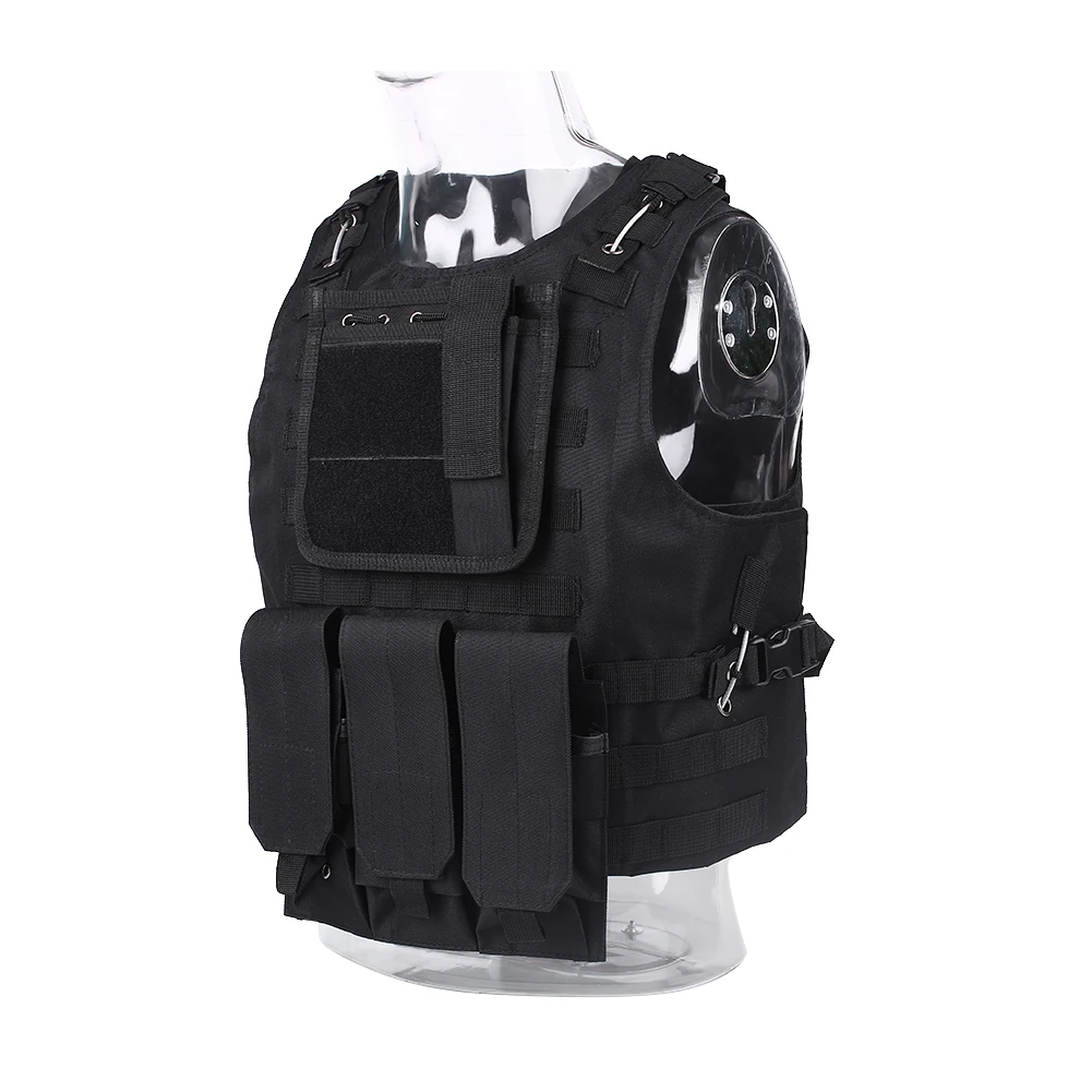 3Color Oxford Cloth Amphibious Tactical Combat Carrier Vest Camouflage