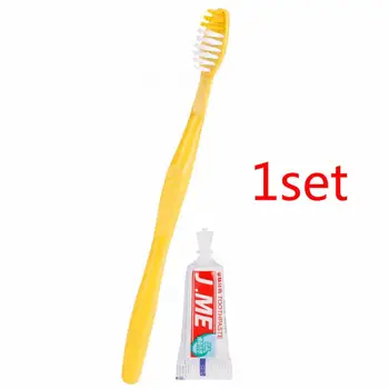 

1/2/5/10/20 Set New Clean Disposable toothbrush toothpaste wash gargle suit for travel camping Hotel Easy to carry and change