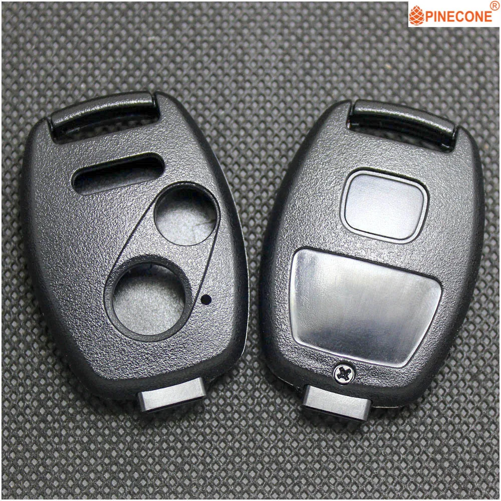 

PINECONE for HONDA ACCORD CIVIC CR-V ODYSSEY PILOT Car Key Case 2+1 Button Not need Cut Blade Replace Remote Car Key Fob Shell