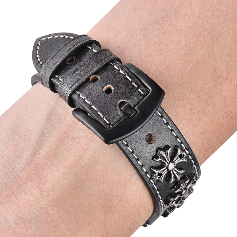 Кожаный ремешок для Apple watch band 5 4 44 мм 40 мм iwatch correa 42 мм 38 мм 3 2 Высококачественный Браслет для Apple watch аксессуары