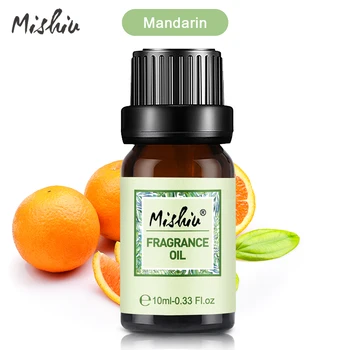 

Mishiu Mandarin 100% Pure Fragrance Oil Water-soluble Flower Fruit Organic Aromatherapy Diffusers Air Freshening Olis 10ML