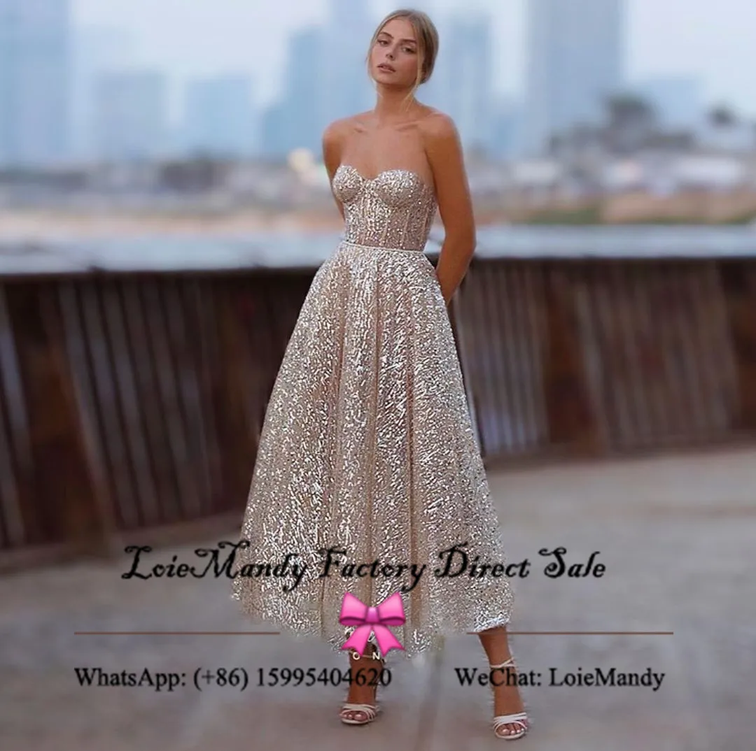 Abito Corto Vestiti Con Brillantini Vestito Corto Con Strass