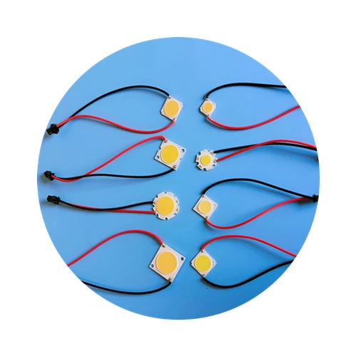 5Pcs 3W/5W/7W/10W SMD 20*11mm COB White Light LED Lighting Source Beads For Track light Spotlight With 12cm SM Female Wire | Лампы и