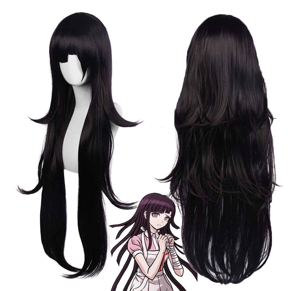 

Anime Dangan Ronpa Tsumiki Mikan Cosplay Costume Wigs Women Danganronpa Tsumiki Mikan Wig Synthetic Hair Halloween Wig C40K215