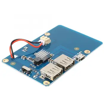 

Dual USB Output Lithium Battery Expansion Board for Raspberry Pi3 Independent Power Supply.