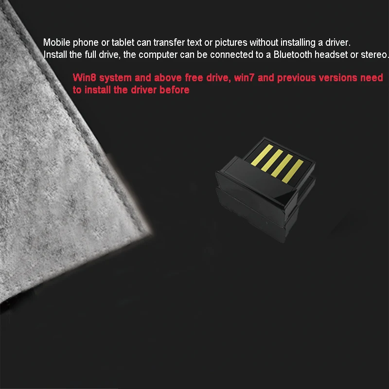 Creacube Mini USB Bluetooth адаптер 5,0 высокоскоростной стабилизатор сабвуфера усилитель мультимедиа аудио адаптер Bluetooth приемник