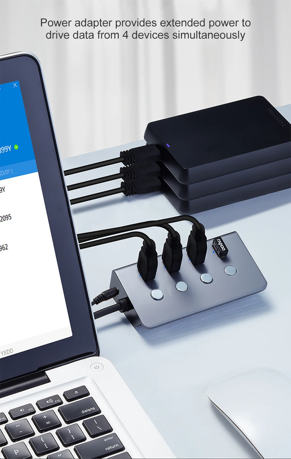 CHYI Мульти Usb 3,0 2,0 концентратор 4 порта Usb3.0 адаптер высокоскоростной разветвитель Алюминиевый Usb Hab мини аксессуары для Macbook ПК компьютер