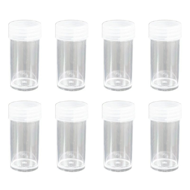 Diamond Painting Storage Box Clear Plastic Bead Containers Set Jars with Lid for DIY Diamond