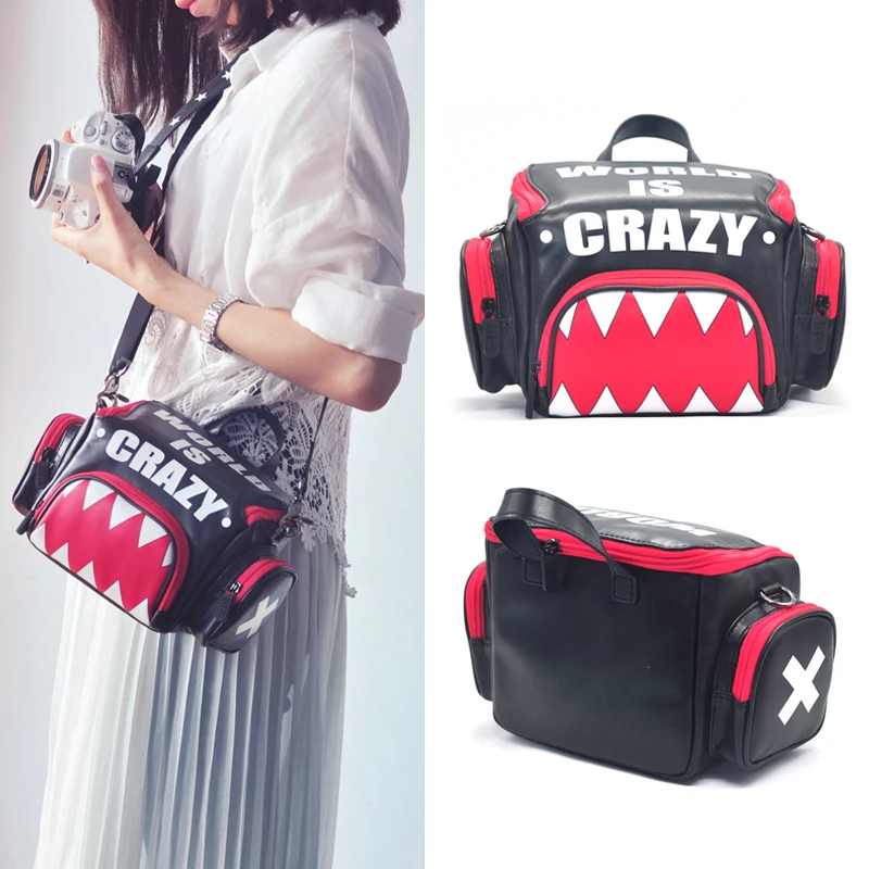 Сумка-мессенджер из искусственной кожи для камеры фото-и видеосъемки |