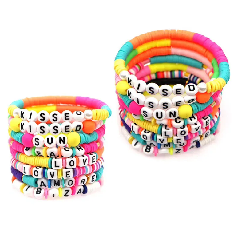 100pcs 6mm Mixed Square Alphabet Letter Beads Charms Bracelet Necklace For Jewelry Making DIY Accessories