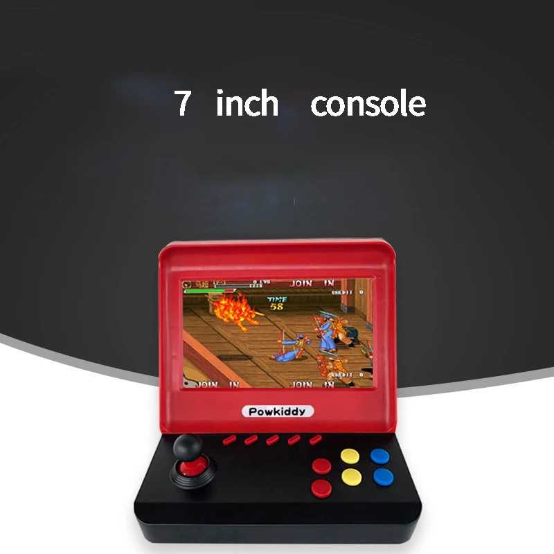 FFYY-Powkiddy A9 7 дюймов Большой экран ретро мини ручной аркадный для GBA ностальгическая игровая консоль Поддержка TF карта Расширенный ТВ проект