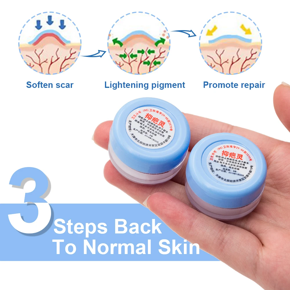 1Pcs Repair Scar Ointment Removal Acne Scars Stretch Marks CreamSurgical Scar Burn for Body Medical Cream 10g P0031