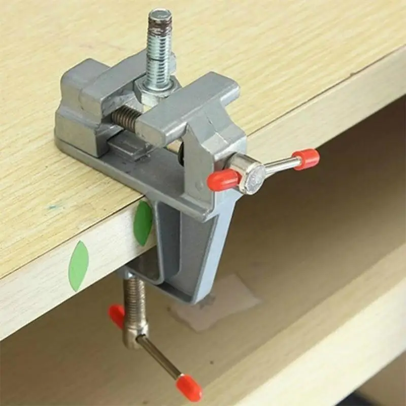 

ench Vise with Anvil Swivel Locking Base Table Top Press Locking Swivel Base