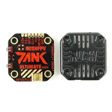 O tanque de rushfpv ultimate mais o tanque mini 5.8g 48ch raceband pitmode 800mw ajustável 2-8s vtx áudio inteligente para zangões de corrida fpv diy