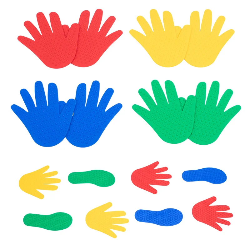 Kids Hand Feet Sensory Play Game Educational Toys For Children Outdoor Indoor Crawling Jump Activity Kindergarten Prop Sport Toy 1 Kids Hand Feet Sensory Play Game Educational Toys For Children Outdoor Indoor Crawling Jump Activity Kindergarten Prop Sport Toy 1