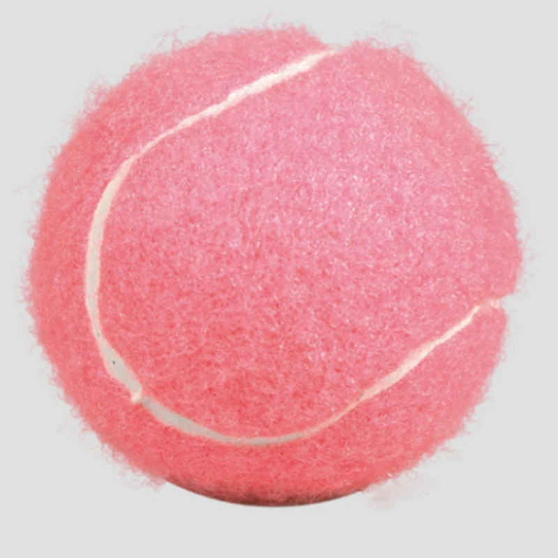 Tennis balls 6Pcs pack pink tennis balls wear-resistant elastic training 66mm ladies beginners practice for club