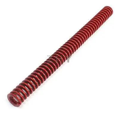 

0.87" x 0.49" x 11.8" Red US Standard Flat Coil Compression Spring for Mould